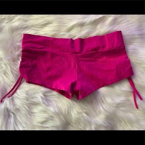 Yoni Shakti Pole Dance Shorts Pole Bottoms Pink Sm